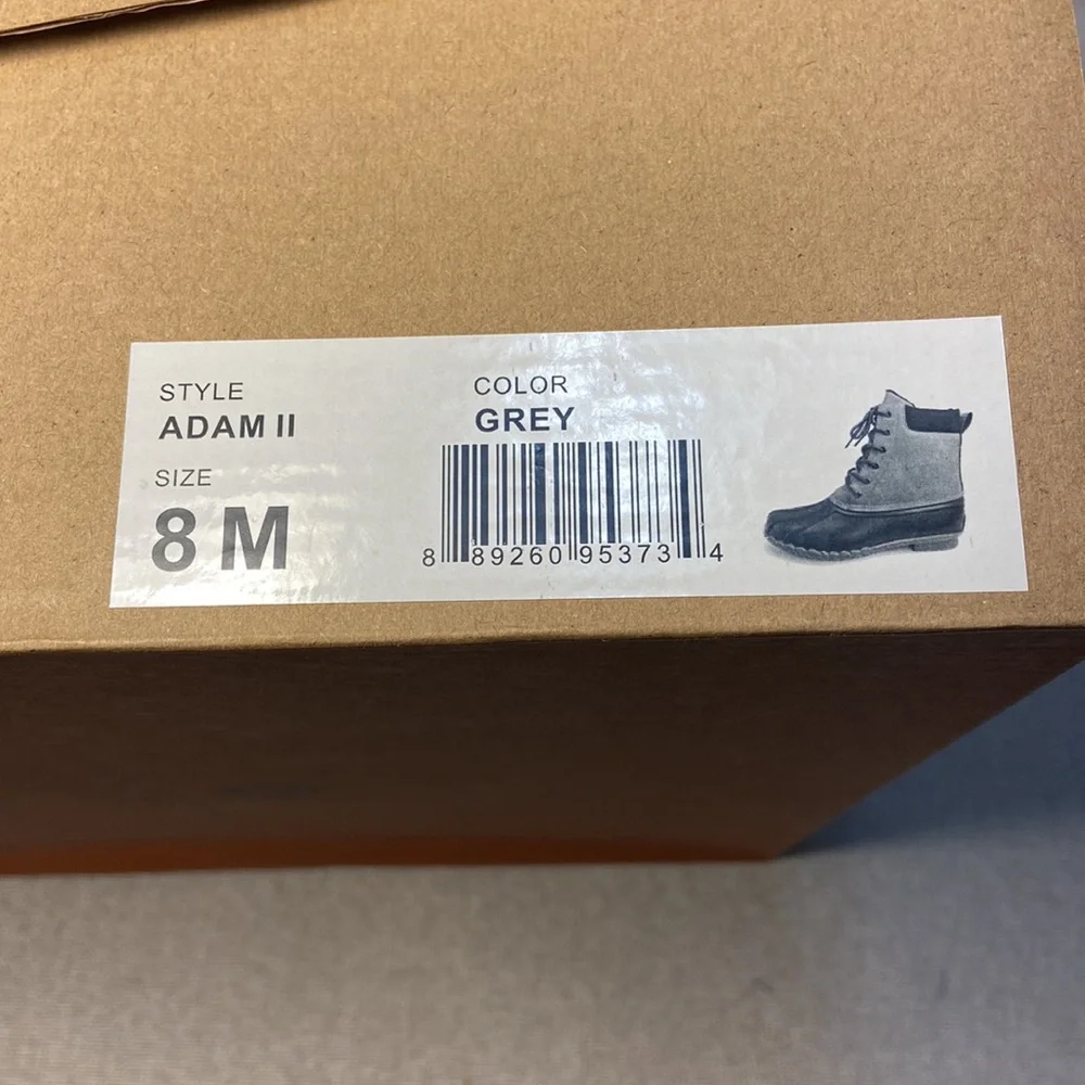 Weatherproof Vintage Men's Adam Duck Boots Shoes Size 8M brand new